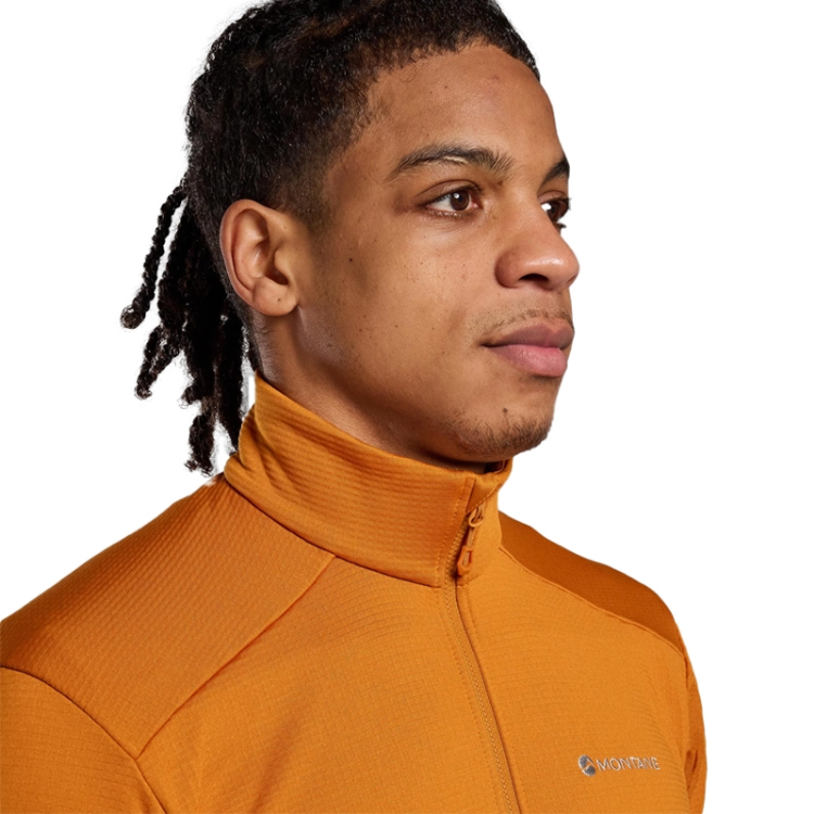 Montane Men’s Protium Fleece Pull-On - Amber