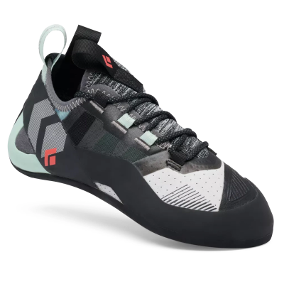 Black Diamond Women's Momentum Lace Climbing Shoes - Foam Green / Alloy