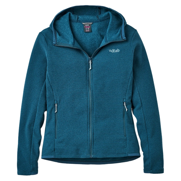 Rab Women's Stavel Hoody - Tempest Blue