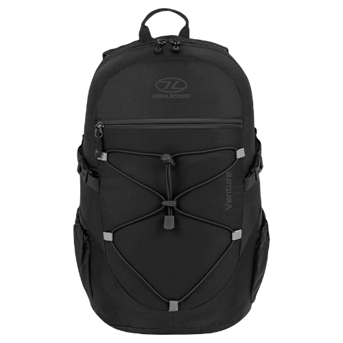 Highlander Venture 20L Backpack - Black
