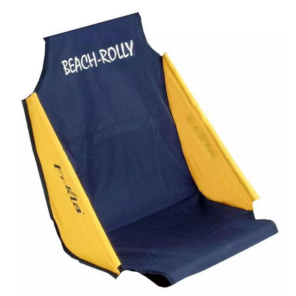 Eckla Beach Rolly Seat Cloth - Blue / Yellow