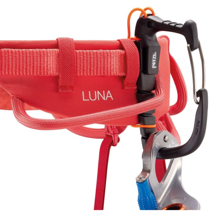 Petzl Luna Women's Harness - Coral Red