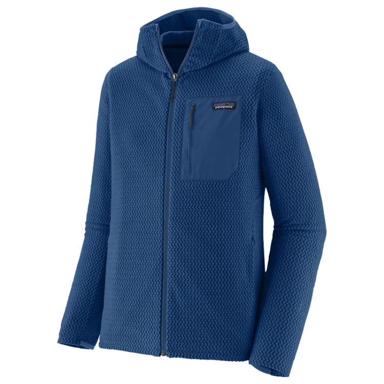 Patagonia Men’s R1 Air Fleece Hoody - Clement Blue