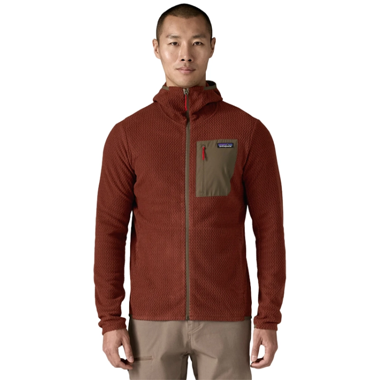 Patagonia Men’s R1 Air Fleece Hoody - Dried Vanilla