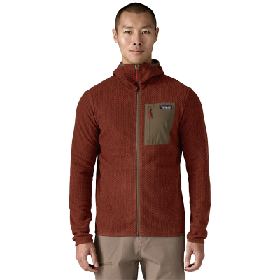 Patagonia Men’s R1 Air Fleece Hoody - Dried Vanilla