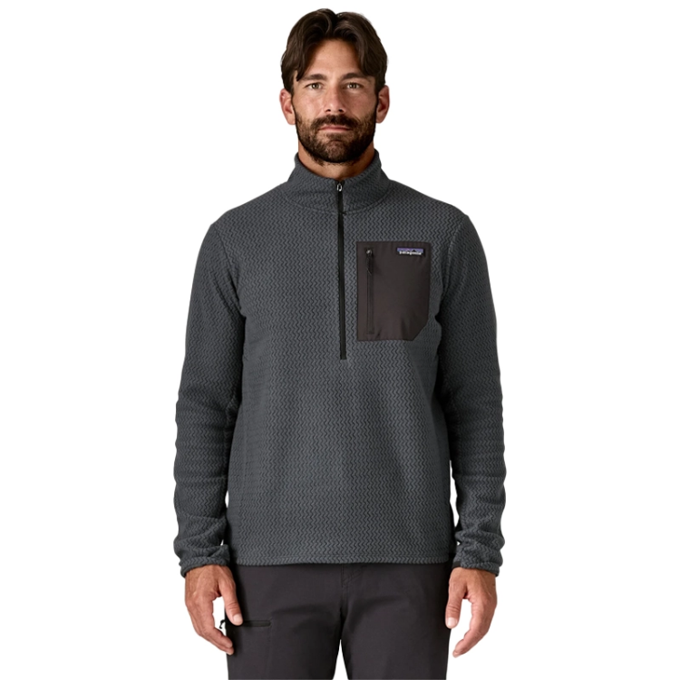 Patagonia Men’s R1 Air Fleece Zip-Neck - Smoulder Blue