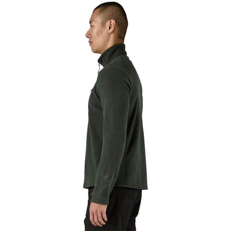 Patagonia Men’s R1 Air Fleece Zip-Neck - Old Growth Green