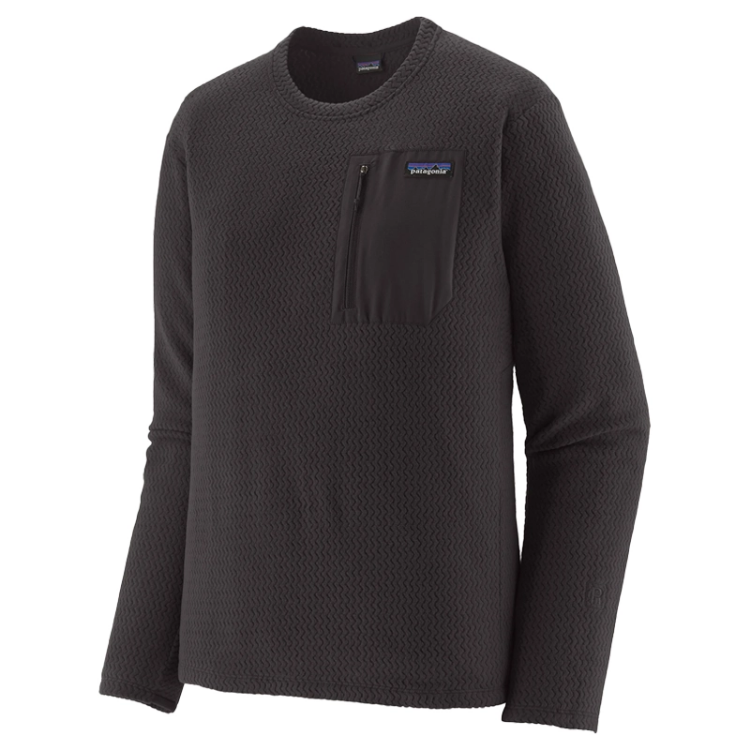 Patagonia Men's R1 Air Fleece Crewneck - Black