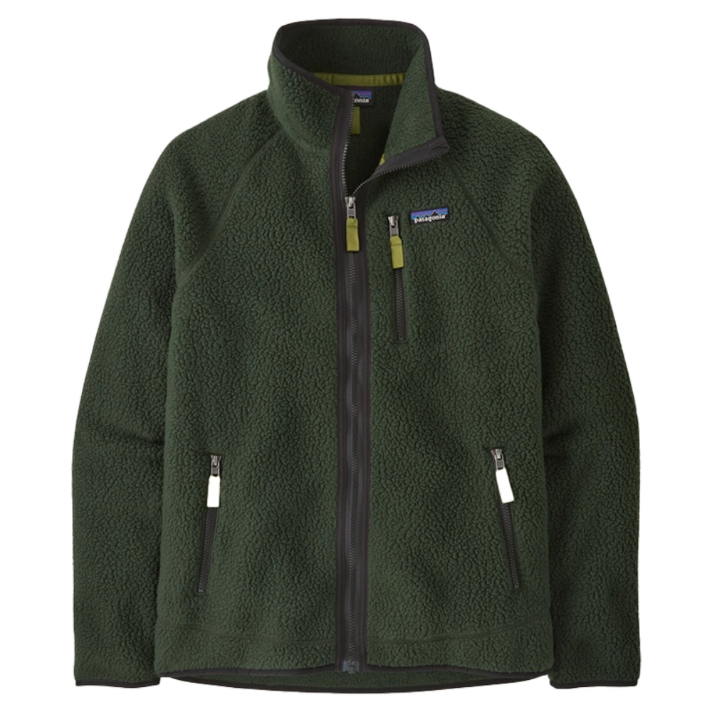 Patagonia Men’s Retro Pile Fleece Jacket - Old Growth Green
