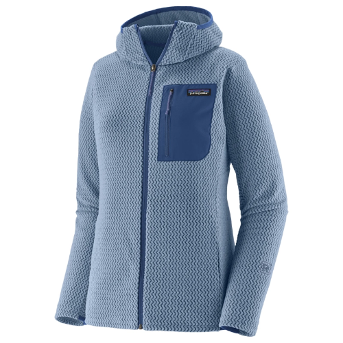 Patagonia Women’s R1 Air Fleece Full-Zip Hoody - Barnacle Blue