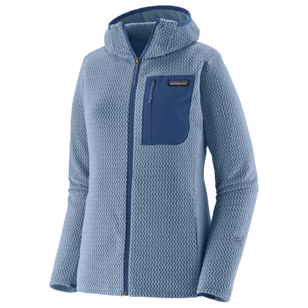 Patagonia Women’s R1 Air Fleece Full-Zip Hoody - Barnacle Blue