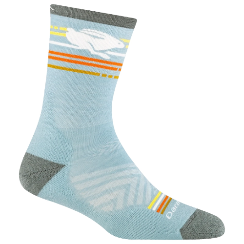 Darn Tough Women's Pacer Micro Crew Ultra-Lightweight Running Socks - Glacier