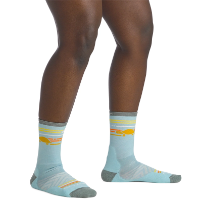 Darn Tough Women's Pacer Micro Crew Ultra-Lightweight Running Socks - Glacier
