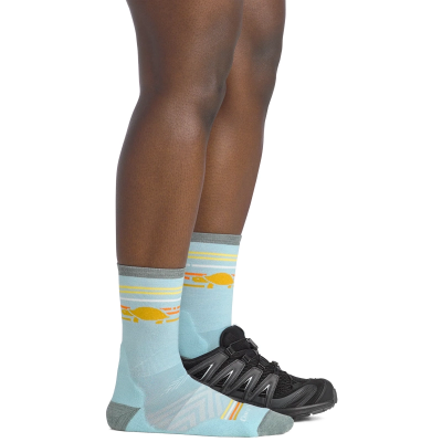 Darn Tough Women's Pacer Micro Crew Ultra-Lightweight Running Socks - Glacier