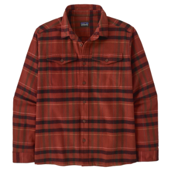 Patagonia Men's Fjord Flannel Shirt - King: Dried Vanilla