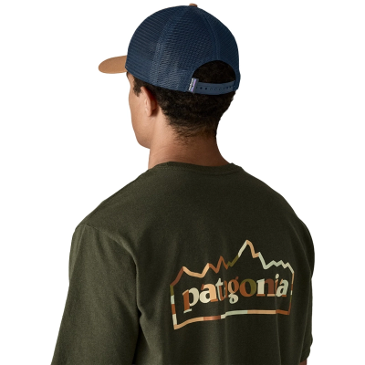 Patagonia  P-6 Logo LoPro Trucker Hat - Talon Gold