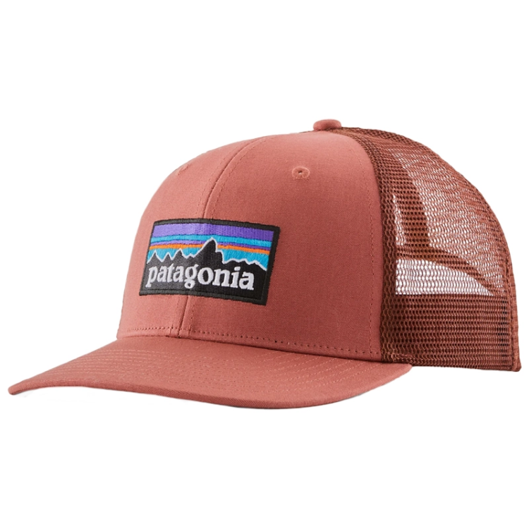 Patagonia P-6 Logo Trucker Hat - Potters Red
