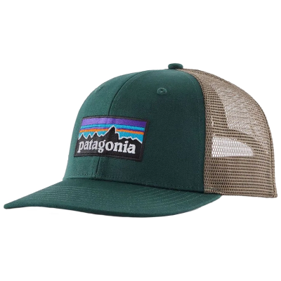 Patagonia P-6 Logo Trucker Hat - Cascade Green
