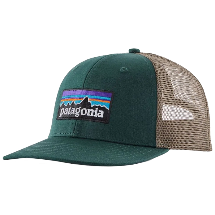 Patagonia P-6 Logo Trucker Hat - Cascade Green