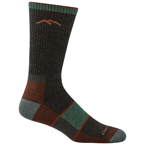 Darn Tough Men's Hiker Boot Full Cushion Midweight Hiking Socks - Walnut
