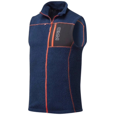 OMM Ltd Core Zipped Vest - Navy