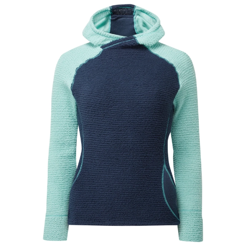 OMM Ltd Core+ Hoodie Womens - Navy / Aqua