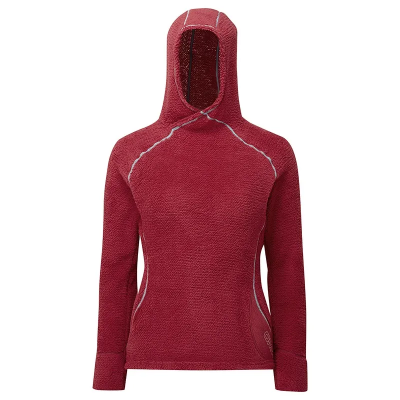 OMM Ltd Core+ Hoodie Womens - Dark Red