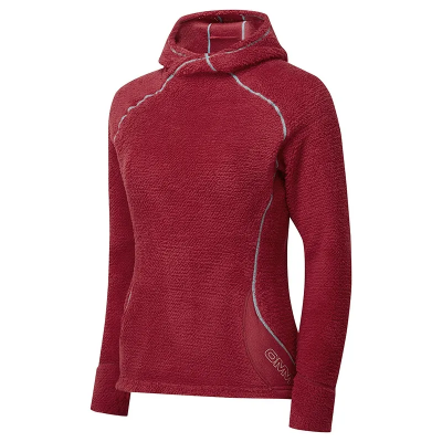OMM Ltd Core+ Hoodie Womens - Dark Red