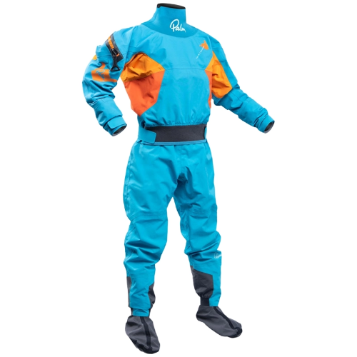 Palm Rocket Kid's Suit - Aqua