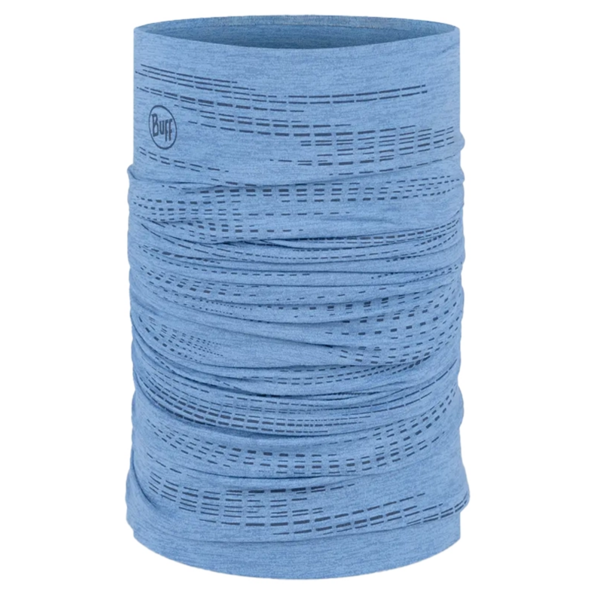 Buff Reflective DryFlx Neckwear - Solid Washed Blue