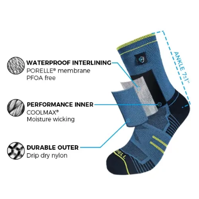 Dexshell Waterproof Socks - Running Lite 2.0 Socks