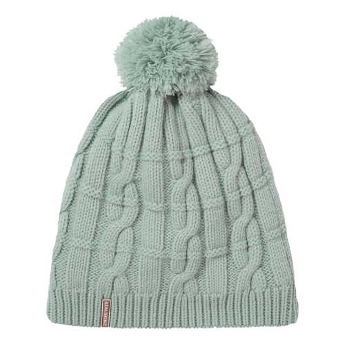 Sealkskinz Hemsby - Waterproof Cold Weather Cable Knit Bobble Hat - Light Blue