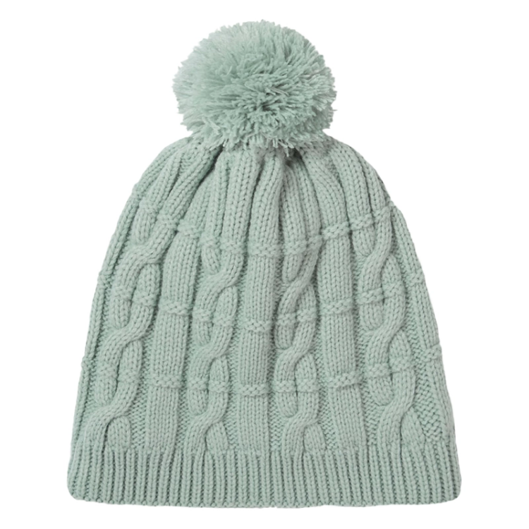 Sealkskinz Hemsby - Waterproof Cold Weather Cable Knit Bobble Hat - Light Blue