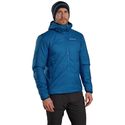 Montane Men's Fortes Lite Hooded Insulated Jacket - Neptune Blue