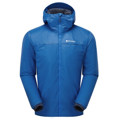 Montane Men's Fortes Lite Hooded Insulated Jacket - Neptune Blue