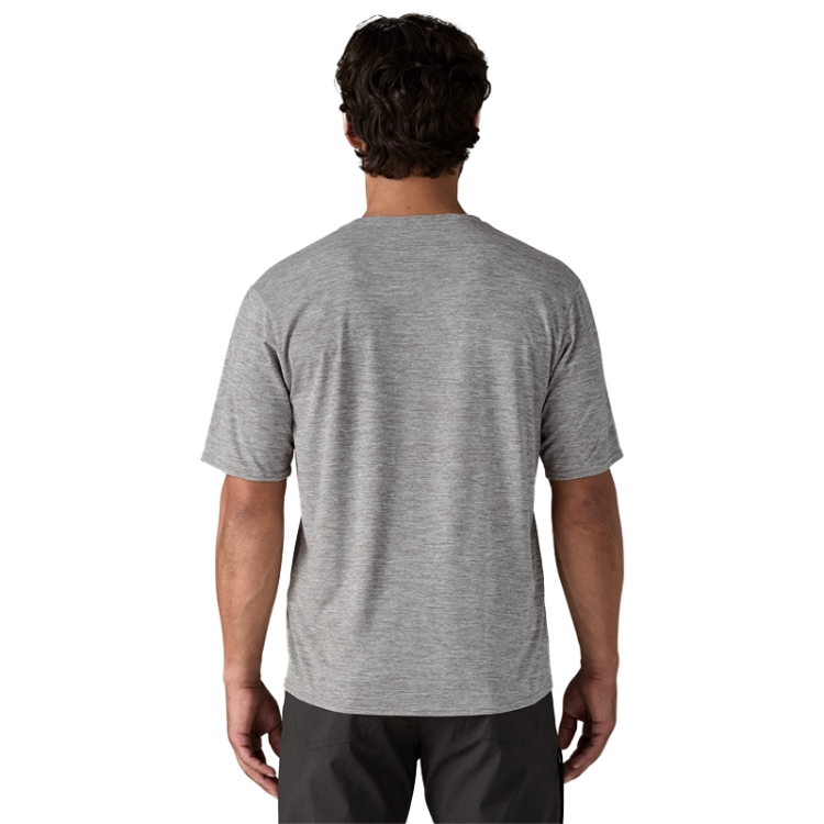 Patagonia Men’s Capilene Cool Daily Graphic Shirt - Stratapeaks: Feather Grey
