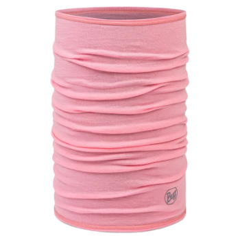 Buff Merino Lightweight Neckwear - Solid Rose Pink