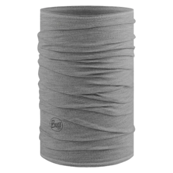 Buff Merino Lightweight Neckwear - Solid Light Grey