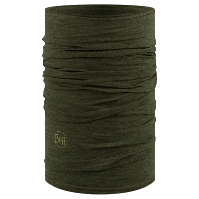 Buff Merino Lightweight Neckwear - Solid Bark Buff Merino Lightweight Neckwear - Solid Bark