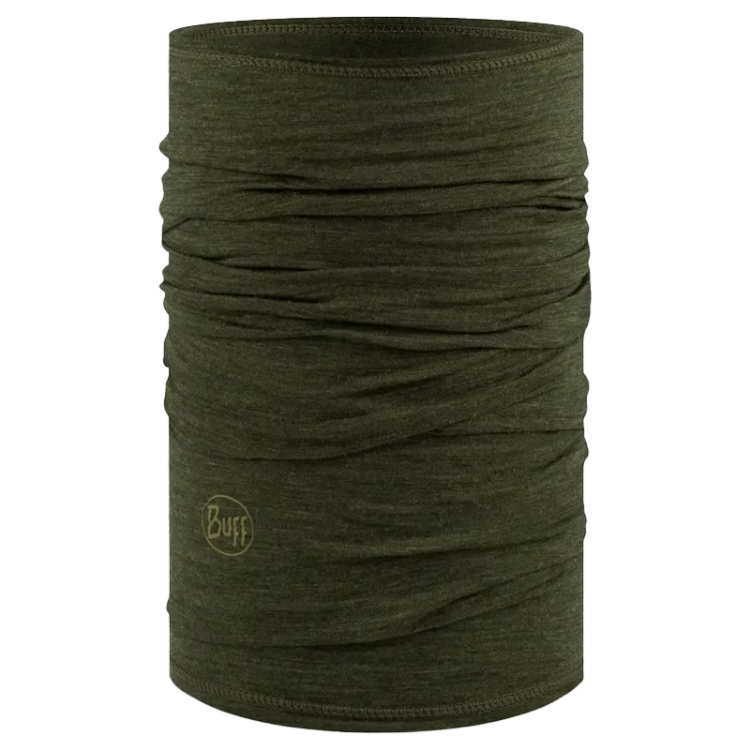 Buff Merino Lightweight Neckwear - Solid Bark