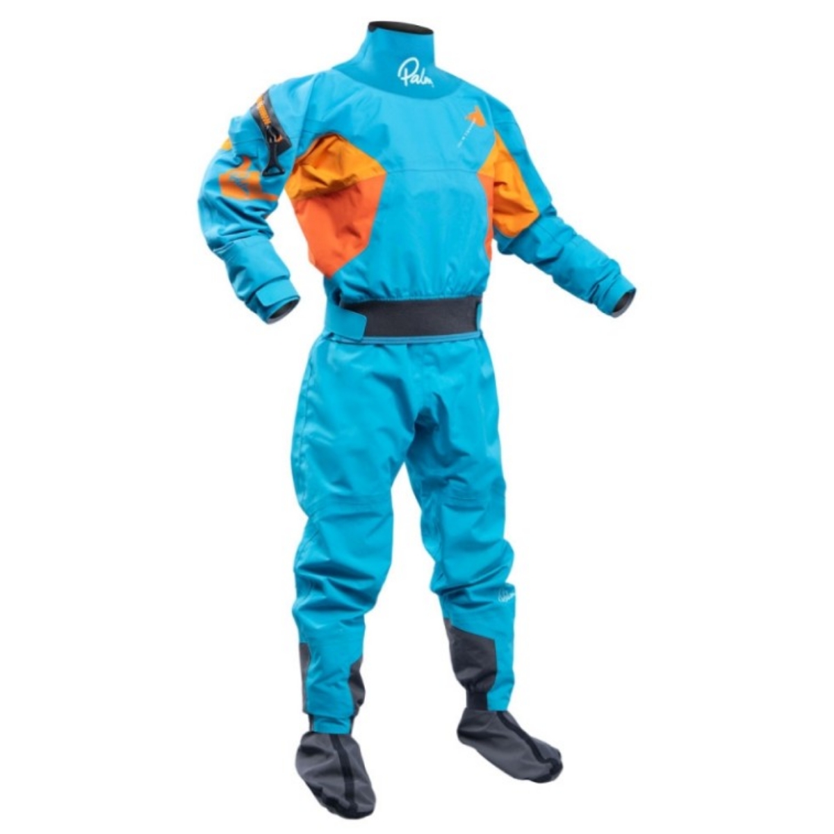 Palm Rocket Kid's Suit - Aqua