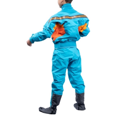 Palm Rocket Kid's Suit - Aqua