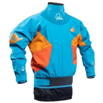 Palm Rocket Kids' Jacket - Aqua