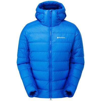 Montane Men's Kamen Hooded Down Jacket - Neptune Blue Montane Men's Kamen Hooded Down Jacket - Neptune Blue