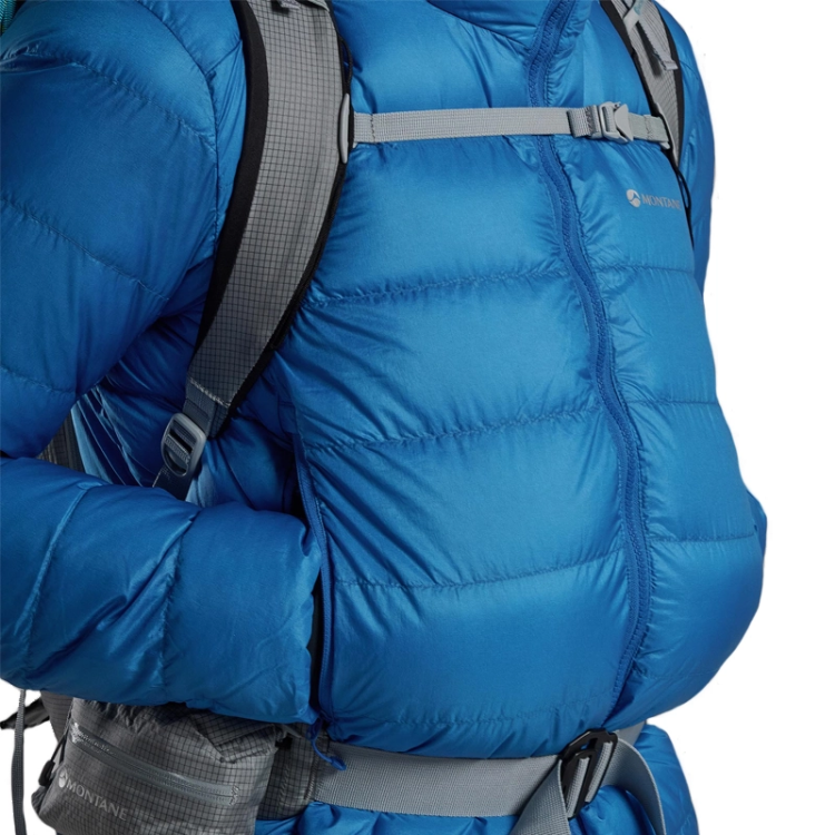 Montane Men's Kamen Hooded Down Jacket - Neptune Blue