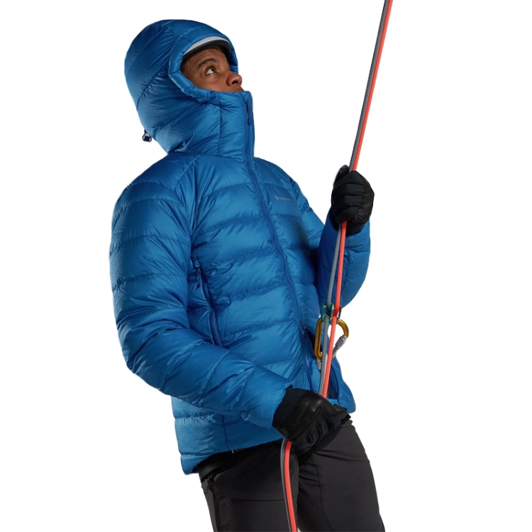 Montane Men's Kamen Hooded Down Jacket - Neptune Blue