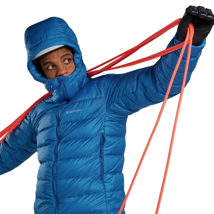 Montane Men's Kamen Hooded Down Jacket - Neptune Blue