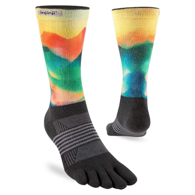 Injinji Artist Designed Women's Crew - Valley Injinji Artist Designed Women's Crew - Valley