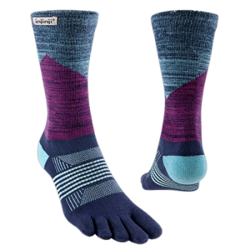 Injinji Women's Trail Midweight Crew - Twilight
