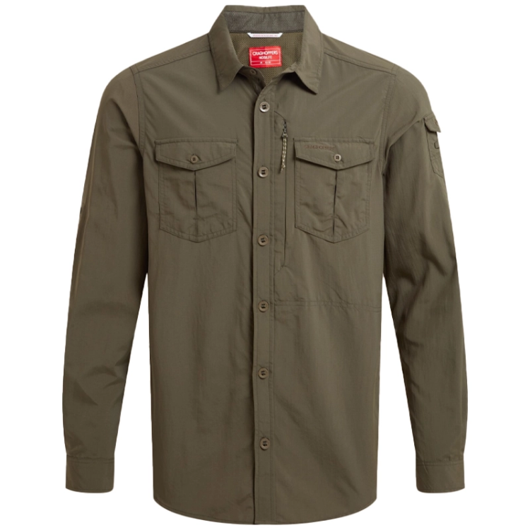 Craghoppers Men’s NosiLife Adventure Long Sleeved Shirt III